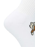Medias-Para-Niño-Algodon-Elastano-Dog-Sportrib-Blanco-Hush-Puppies