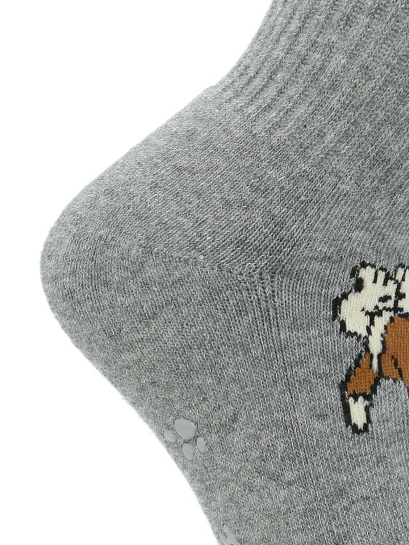 Medias-Para-Niño-Algodon-Elastano-Dog-Sportrib-Gris-Hush-Puppies