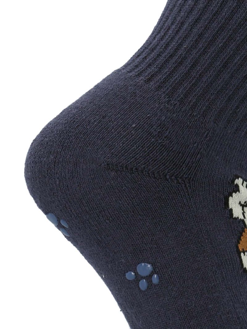 Medias-Para-Niño-Algodon-Elastano-Dog-Sportrib-Azul-Hush-Puppies