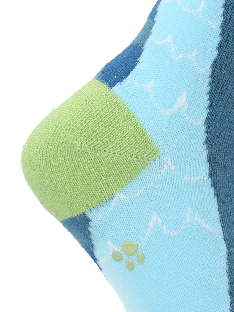 Medias-Para-Niño-Algodon-Elastano-Big-Dino-Azul-Hush-Puppies