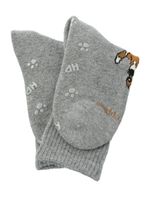 Medias-Para-Niño-Algodon-Elastano-Dog-Sportrib-Gris-Hush-Puppies