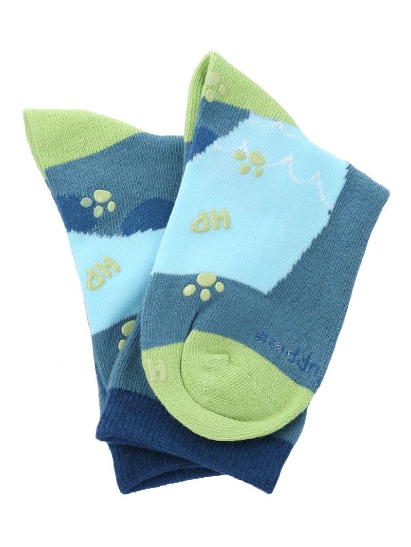 Medias-Para-Niño-Algodon-Elastano-Big-Dino-Azul-Hush-Puppies