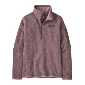CASACA PARA MUJER BETTER SWEATER 1/4 ZIP MORADO PATAGONIA