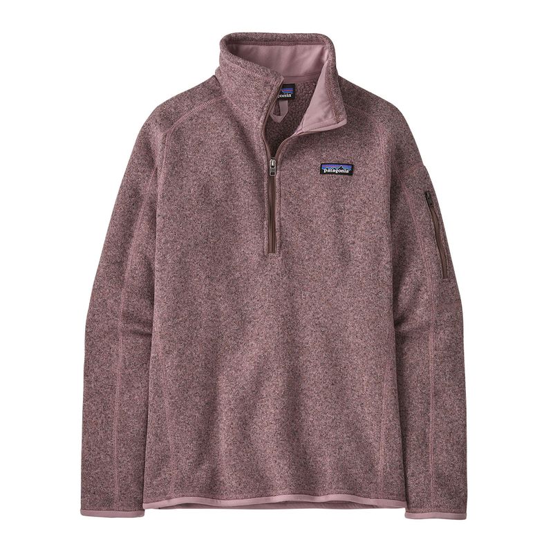 Casaca-Para-Mujer-Better-Sweater-1-4-Zip-Morado-Patagonia