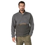 Polar-Para-Hombre-Retro-Pile-1-2-Snap-Gris-Patagonia