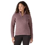 Casaca-Para-Mujer-Better-Sweater-1-4-Zip-Morado-Patagonia