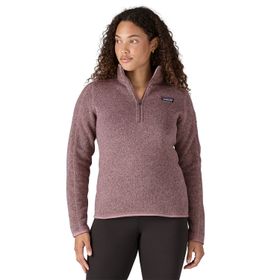 CASACA PARA MUJER BETTER SWEATER 1/4 ZIP MORADO PATAGONIA
