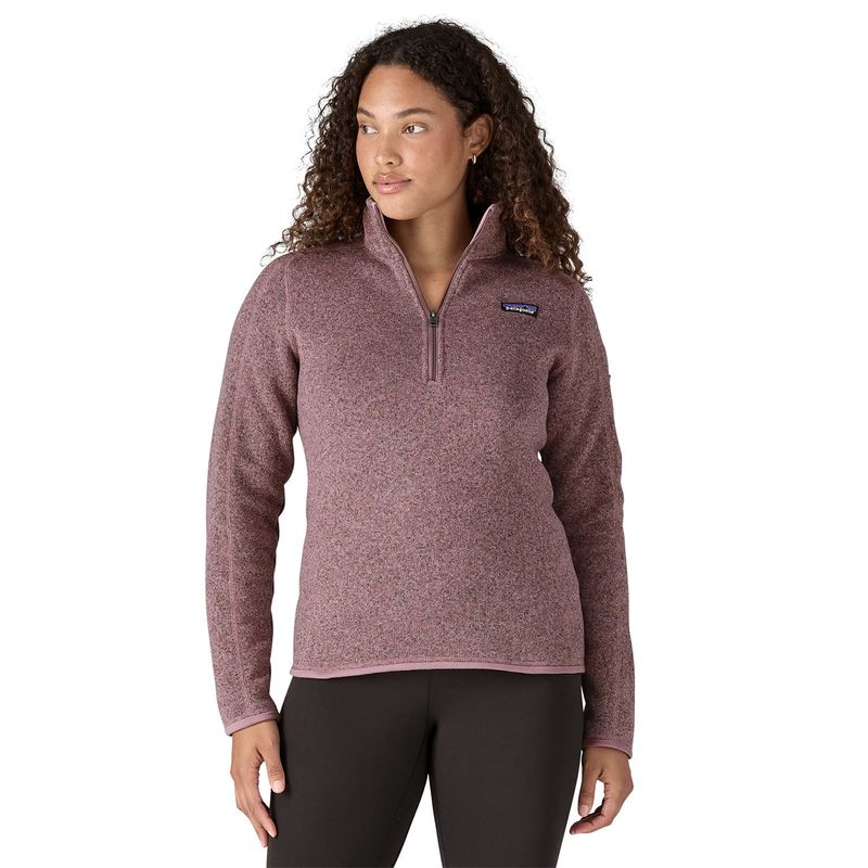 Casaca-Para-Mujer-Better-Sweater-1-4-Zip-Morado-Patagonia