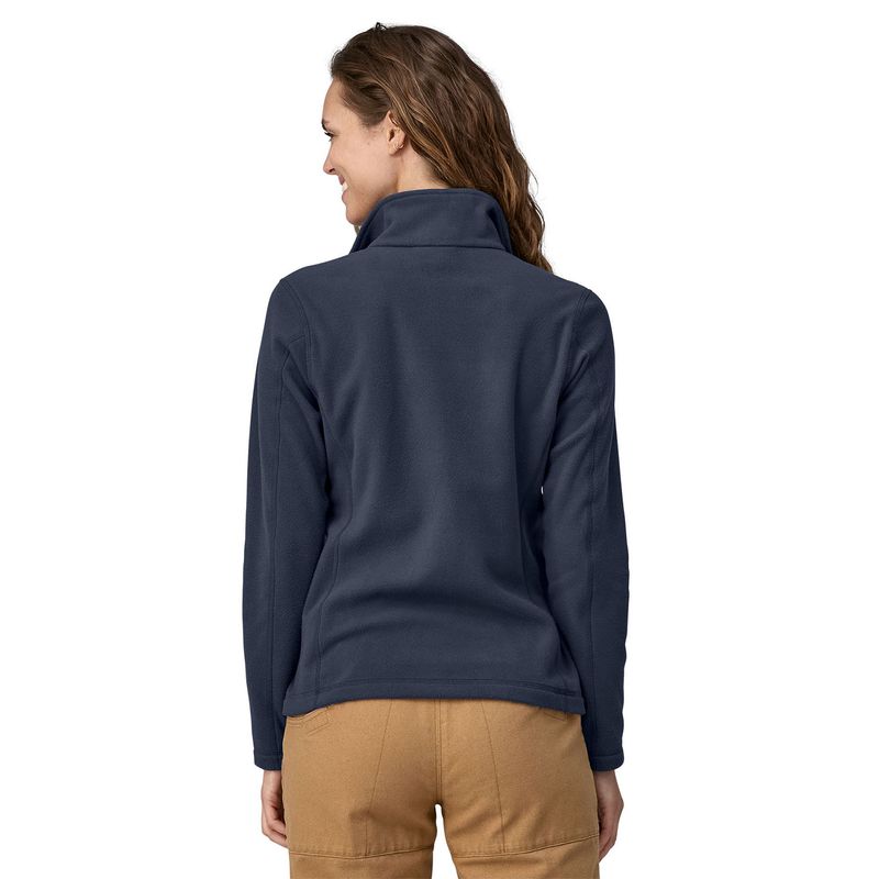 Casaca-Para-Mujer-Micro-D-1-4-Zip-Azul-Patagonia