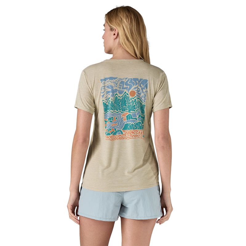 Polo-M-C-Para-Mujer-Capilene-Cool-Daily-Graphic-Beige-Patagonia