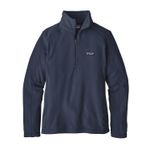 Casaca-Para-Mujer-Micro-D-1-4-Zip-Azul-Patagonia
