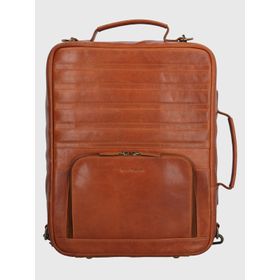 MOCHILA PARA HOMBRE CUERO OM MIDDLETON BACK CAFÉ HUSH PUPPIES