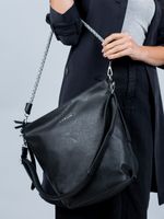 Cartera-Para-Mujer-Sintetico-I25Of-Cordy-Hobo-Negro-Hush-Puppies