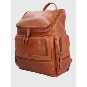 MOCHILA PARA HOMBRE CUERO OM MATTHEW BACK CAFÉ HUSH PUPPIES