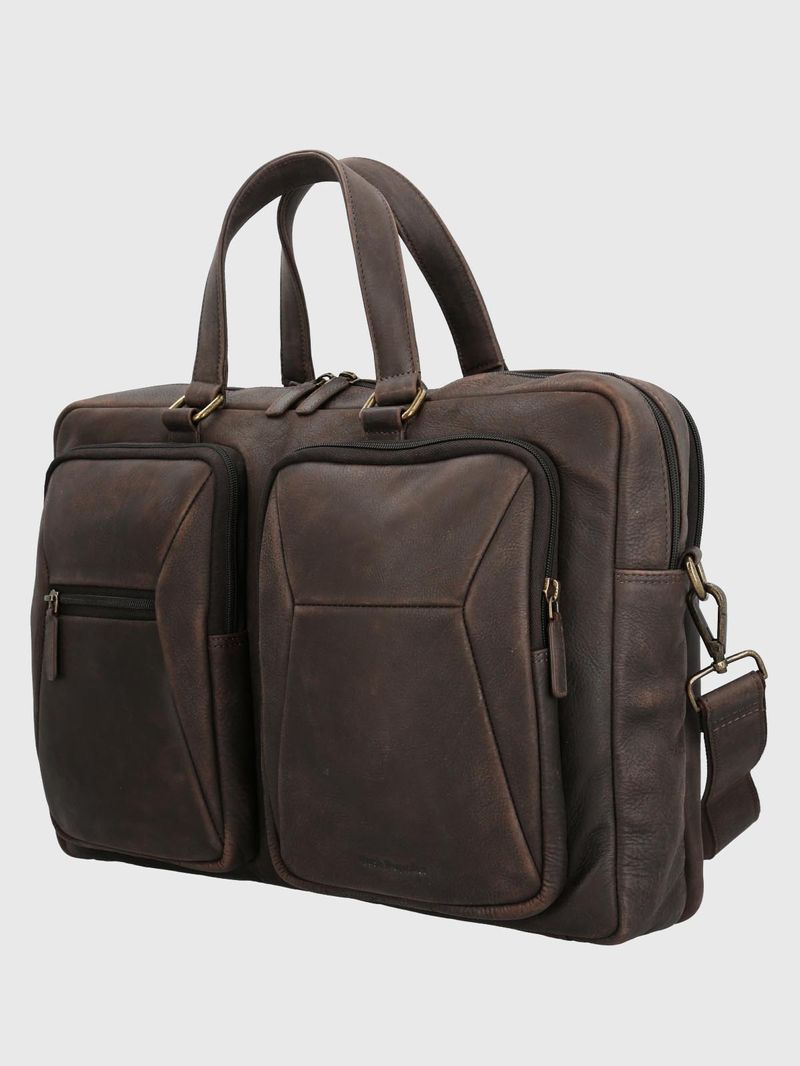 Maletin-Para-Hombre-Cuero-TH-Millard-Cafe-Hush-Puppies