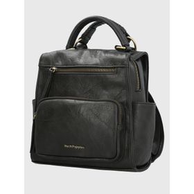 Cartera Mochila Para Mujer Sintetico I25Of Date Backbag Negro Hush Puppies