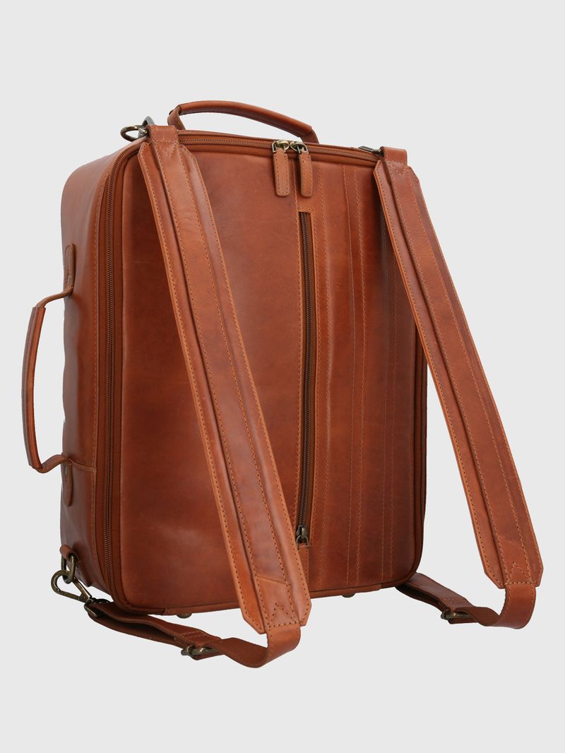 Mochila-Para-Hombre-Cuero-Om-Middleton-Back-Cafe-Hush-Puppies