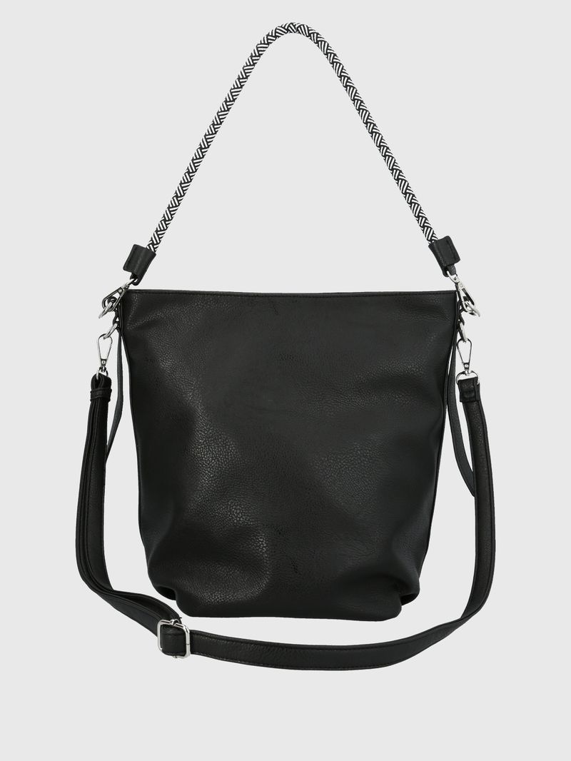 Cartera-Para-Mujer-Sintetico-I25Of-Cordy-Hobo-Negro-Hush-Puppies
