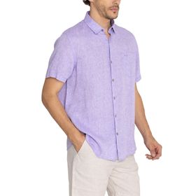 CAMISA ROCKFORD LINENSHOR MORADO PARA HOMBRE