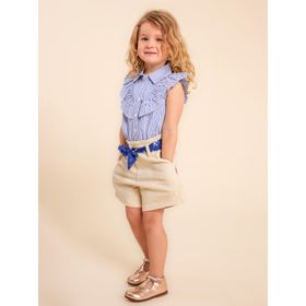 SHORT PARA NIÑA ALGODÓN NAYA BEIGE HUSH PUPPIES KIDS