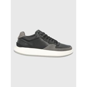 Zapatilla Para Hombre Cuero Mozze Negro Hush Puppies