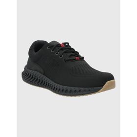 ZAPATILLA HUSH PUPPIES SPINAL KNIT LACE NEGRO PARA HOMBRE