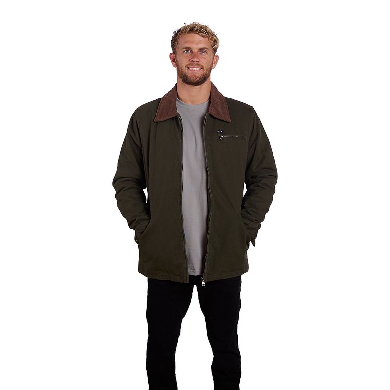 Casaca-Para-Hombre-Worker-Jacket-Gris-Billabong