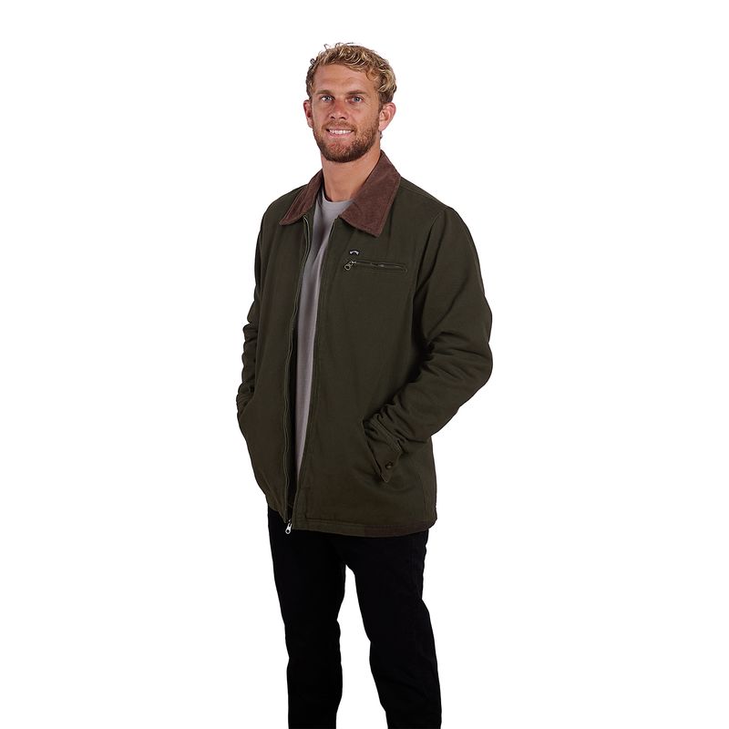 Casaca-Para-Hombre-Worker-Jacket-Gris-Billabong