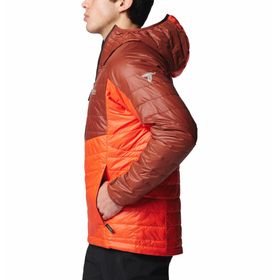CASACA PARA HOMBRE SINTÉTICA CON CAPUCHA PLATINUM PEAK™ II NARANJA COLUMBIA