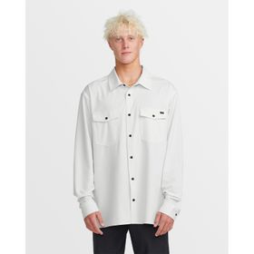 Camisa Para Hombre Manga Larga Surftrek Transit Gris Billabong