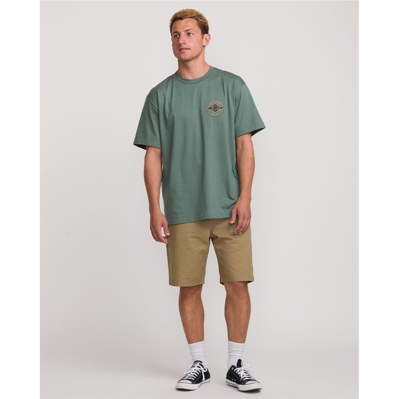 Polo-Para-Hombre-Rotor-Diamond-Verde-Billabong