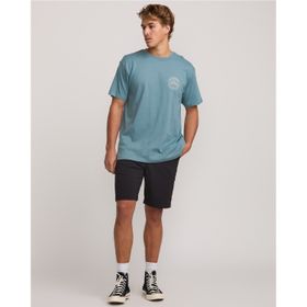 Polo Para Hombre Rockies Azul Billabong