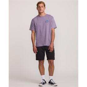Polo Para Hombre Rockies Morado Billabong
