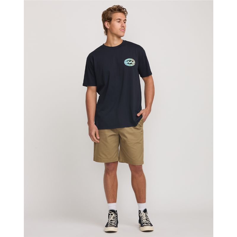 Polo-Para-Hombre-Stretch-Wave-Azul-Billabong