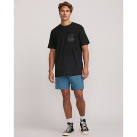 Polo Para Hombre Night Park Negro Billabong