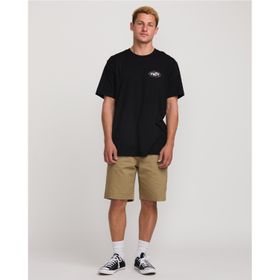 Polo Para Hombre Orbit Arch Negro Billabong