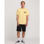 Polo-Para-Hombre-Stretch-Wave-Amarillo-Billabong