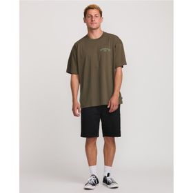 Polo Para Hombre Y2K Arch Marrón Billabong