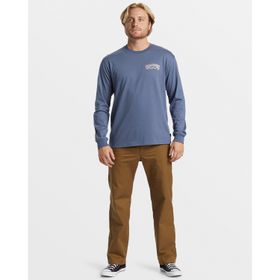 Polo Para Hombre Manga Larga Theme Arch Azul Billabong