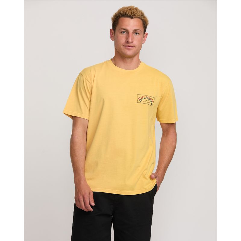 Polo-Para-Hombre-Original-Arch-Amarillo-Billabong