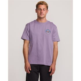 Polo Para Hombre Rockies Morado Billabong