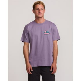 Polo Para Hombre Sun Down Morado Billabong