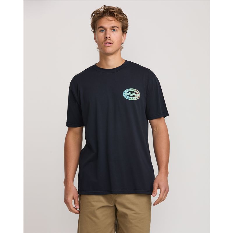 Polo-Para-Hombre-Stretch-Wave-Azul-Billabong