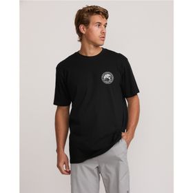 Polo Para Hombre Rockies Negro Billabong