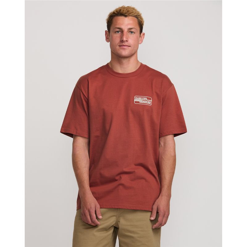 Polo-Para-Hombre-Walled-Rojo-Billabong