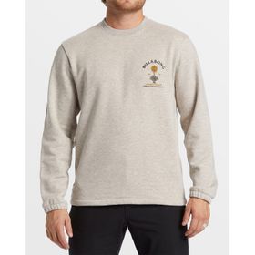 Polera Para Hombre Compass Crew Beige Billabong