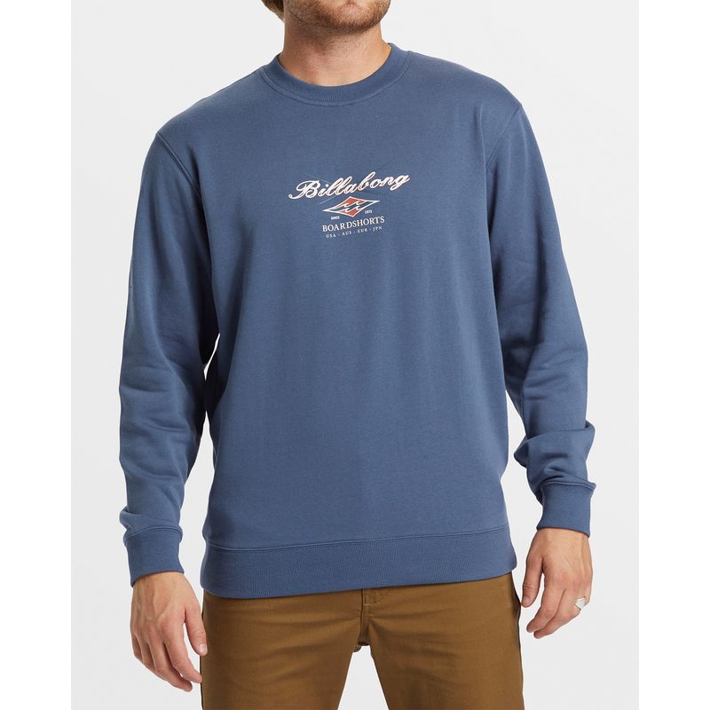 Polera-Para-Hombre-Short-Sands-Crew-Azul-Billabong