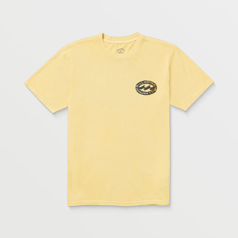 Polo-Para-Hombre-Stretch-Wave-Amarillo-Billabong