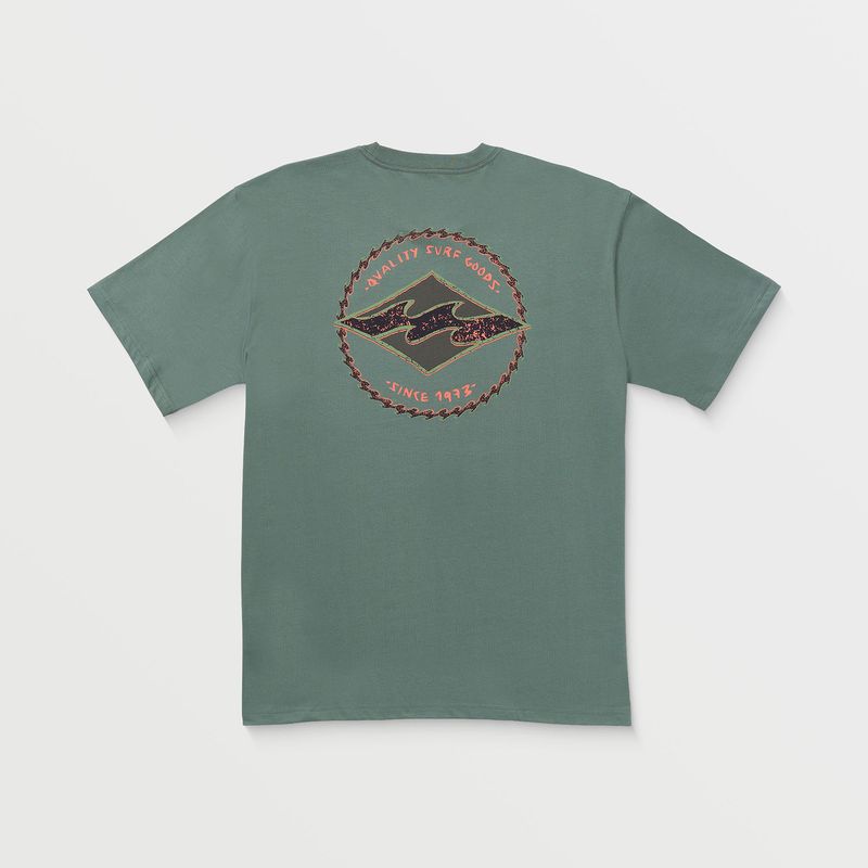 Polo-Para-Hombre-Rotor-Diamond-Verde-Billabong
