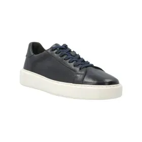 Zapatilla Para Hombre Cuero Volturno Azul Rockford
